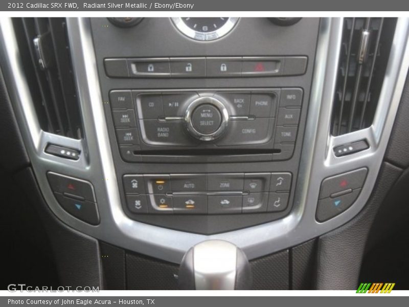 Radiant Silver Metallic / Ebony/Ebony 2012 Cadillac SRX FWD