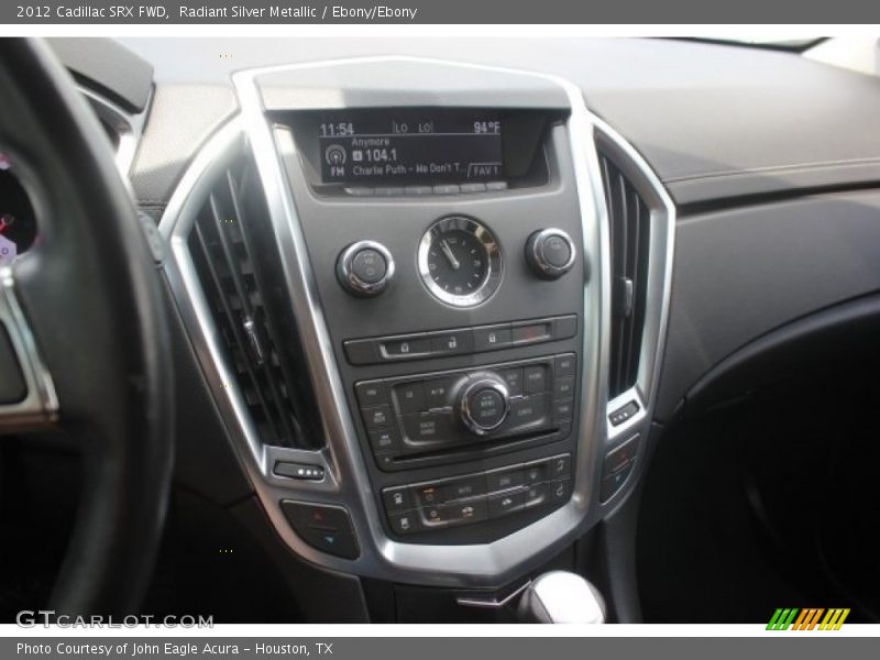 Radiant Silver Metallic / Ebony/Ebony 2012 Cadillac SRX FWD