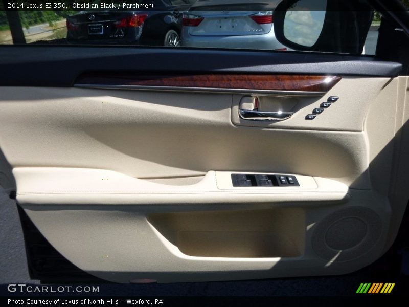 Obsidian Black / Parchment 2014 Lexus ES 350