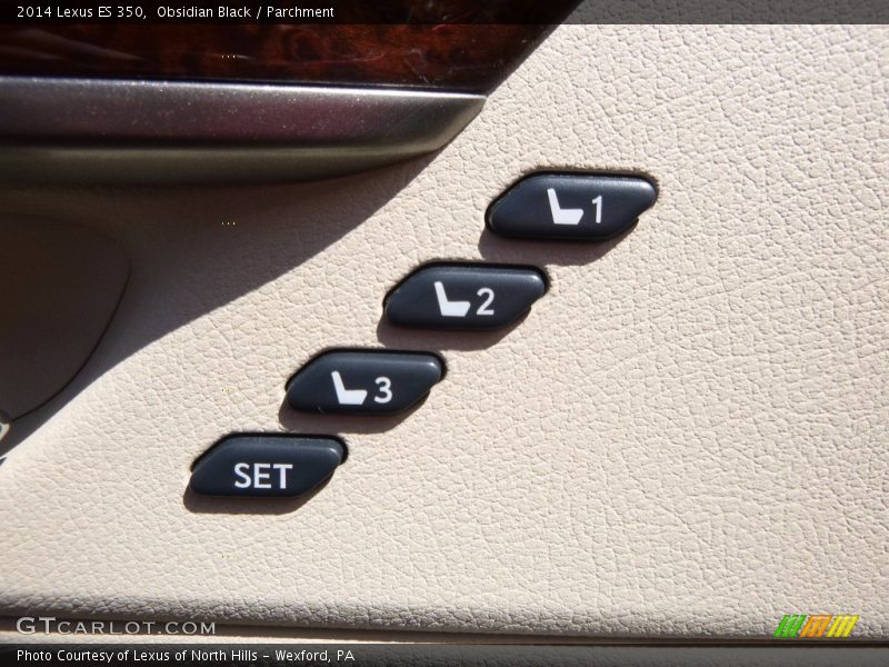 Obsidian Black / Parchment 2014 Lexus ES 350