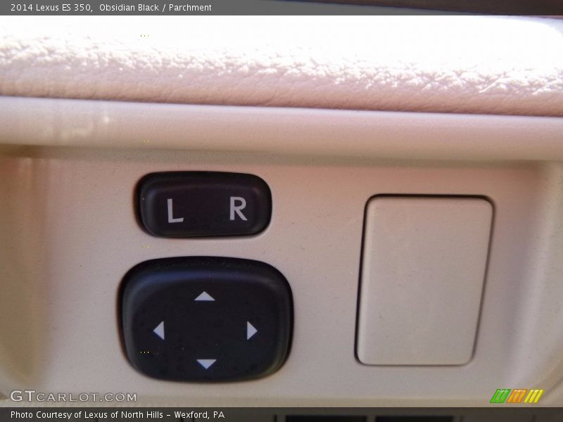 Obsidian Black / Parchment 2014 Lexus ES 350