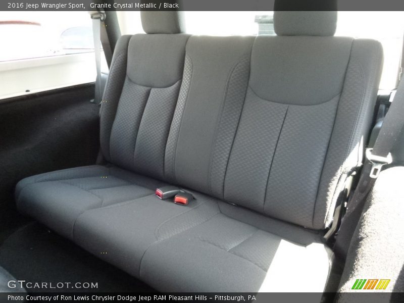 Granite Crystal Metallic / Black 2016 Jeep Wrangler Sport