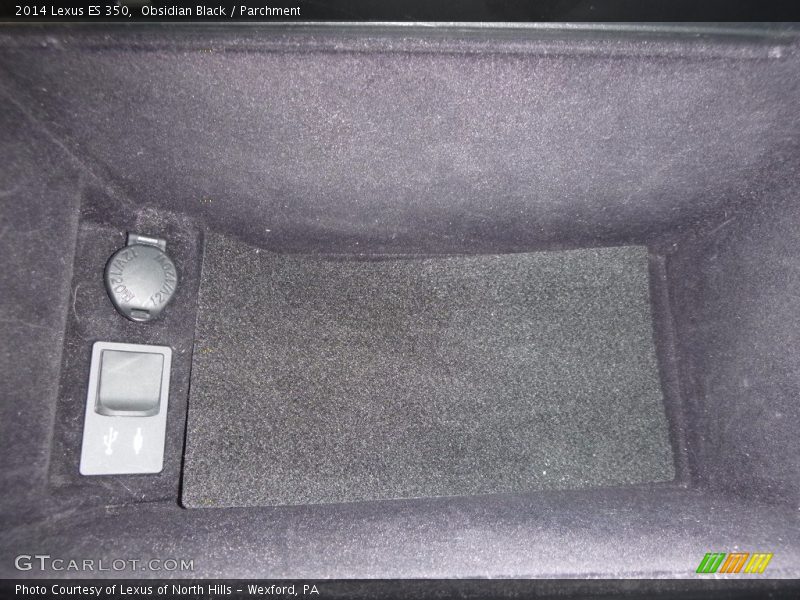 Obsidian Black / Parchment 2014 Lexus ES 350