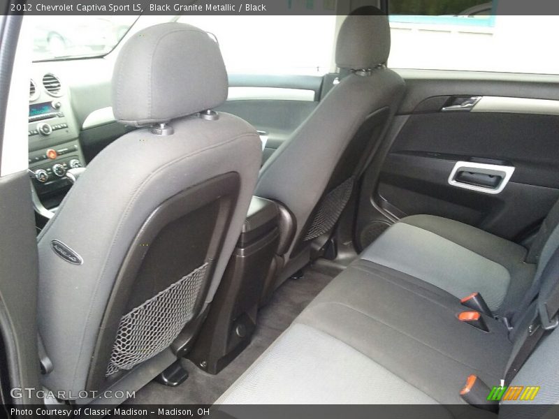 Black Granite Metallic / Black 2012 Chevrolet Captiva Sport LS