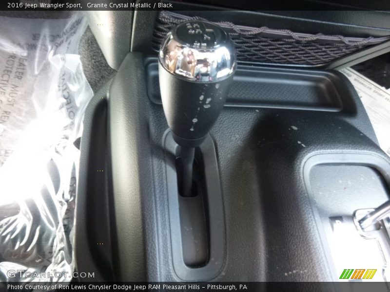 Granite Crystal Metallic / Black 2016 Jeep Wrangler Sport