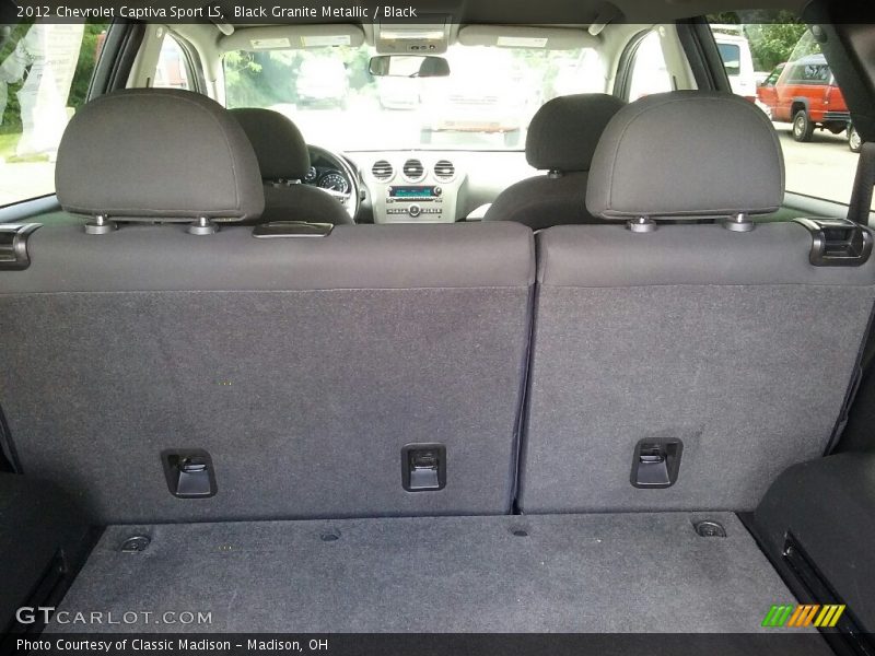 Black Granite Metallic / Black 2012 Chevrolet Captiva Sport LS