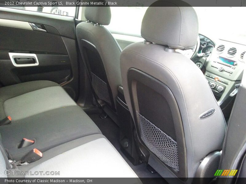 Black Granite Metallic / Black 2012 Chevrolet Captiva Sport LS