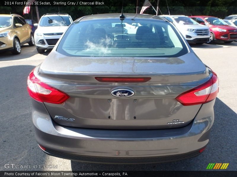 Sterling Gray / Charcoal Black 2014 Ford Focus SE Sedan