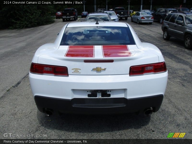 Summit White / Black 2014 Chevrolet Camaro LS Coupe