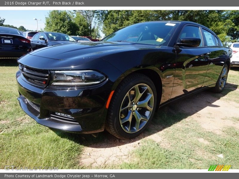 Pitch Black / Black 2016 Dodge Charger R/T