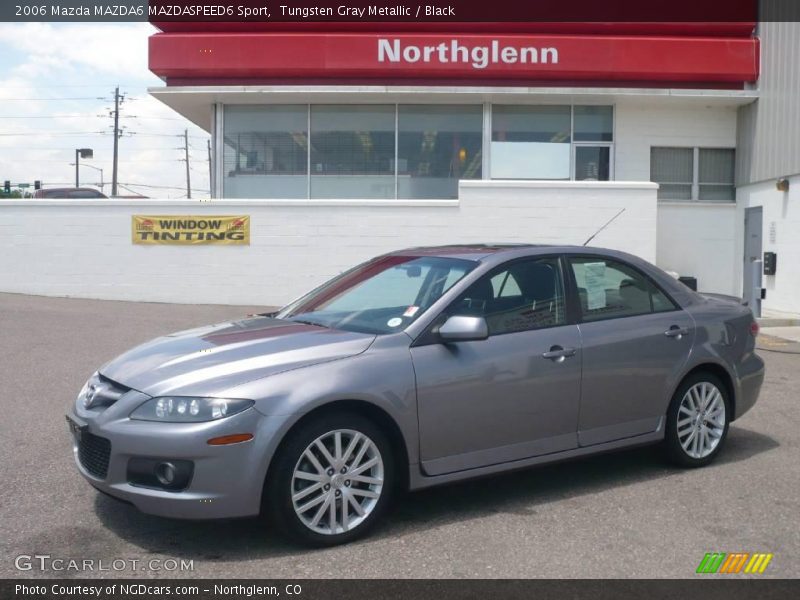 Tungsten Gray Metallic / Black 2006 Mazda MAZDA6 MAZDASPEED6 Sport