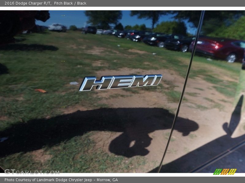 Pitch Black / Black 2016 Dodge Charger R/T