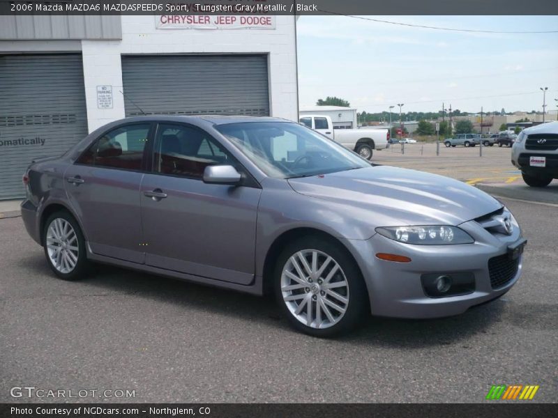 Tungsten Gray Metallic / Black 2006 Mazda MAZDA6 MAZDASPEED6 Sport