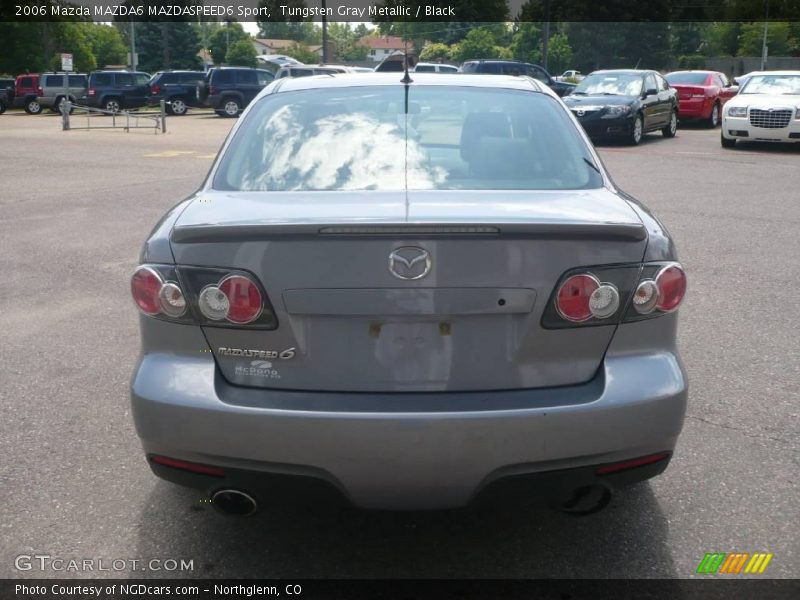 Tungsten Gray Metallic / Black 2006 Mazda MAZDA6 MAZDASPEED6 Sport