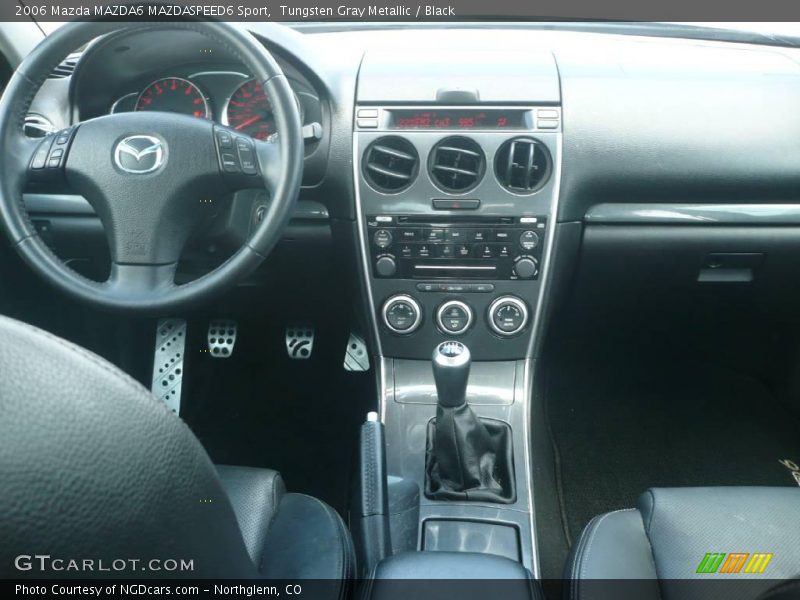 Tungsten Gray Metallic / Black 2006 Mazda MAZDA6 MAZDASPEED6 Sport