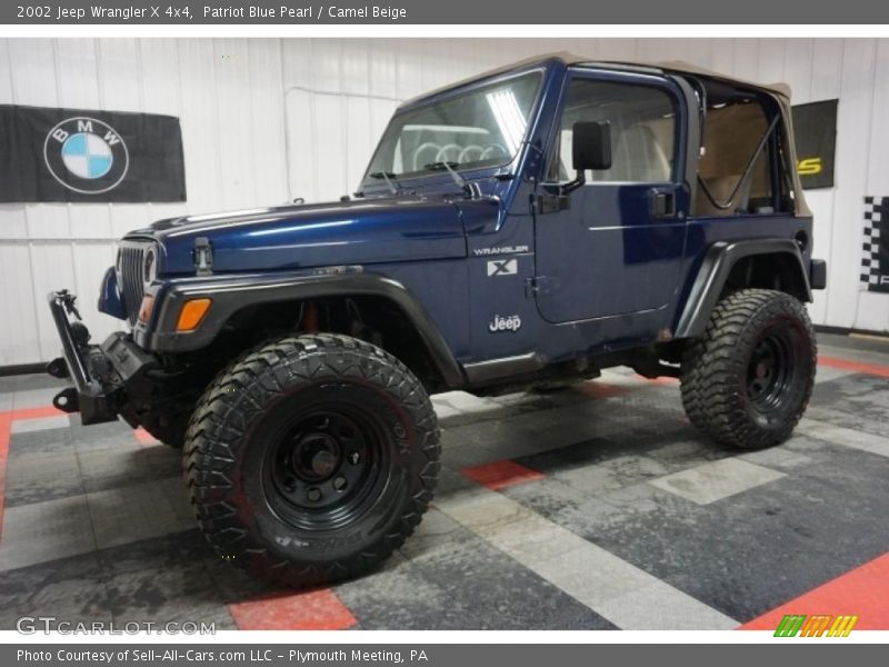 Front 3/4 View of 2002 Wrangler X 4x4