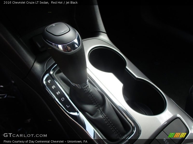 Red Hot / Jet Black 2016 Chevrolet Cruze LT Sedan