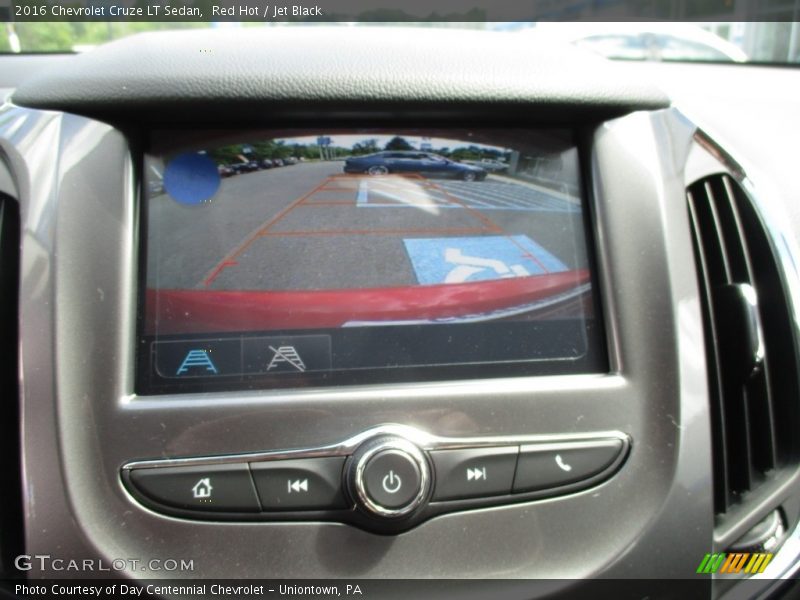 Red Hot / Jet Black 2016 Chevrolet Cruze LT Sedan