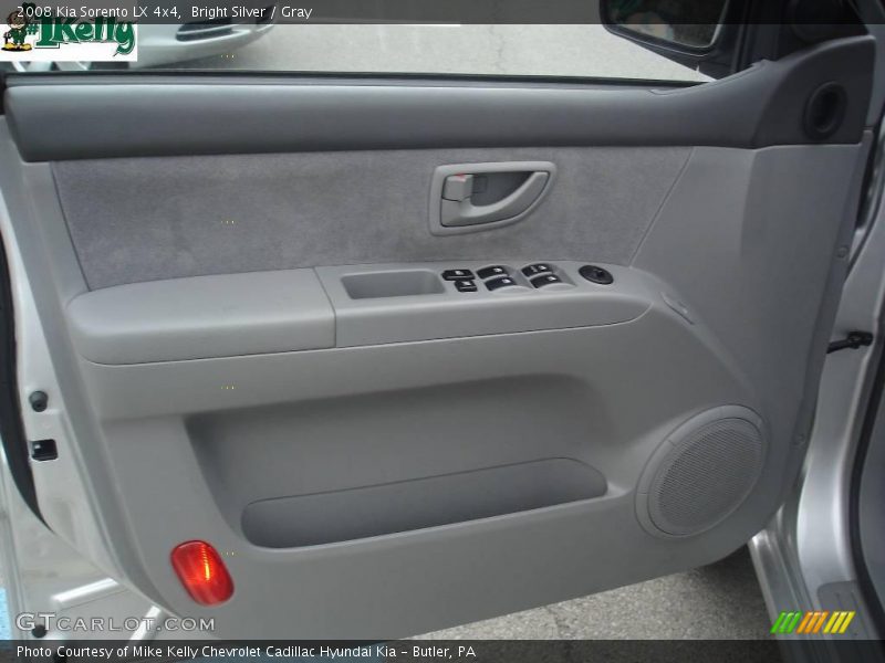Bright Silver / Gray 2008 Kia Sorento LX 4x4