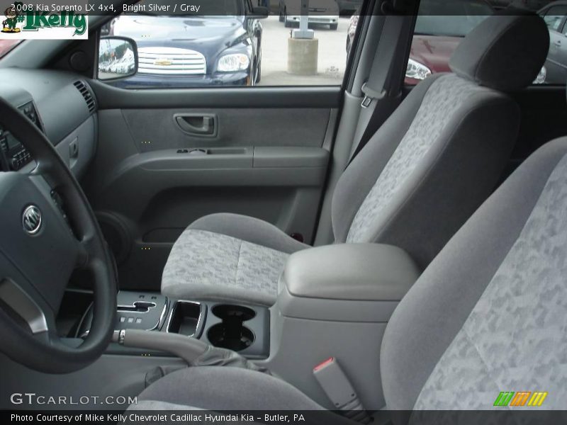 Bright Silver / Gray 2008 Kia Sorento LX 4x4