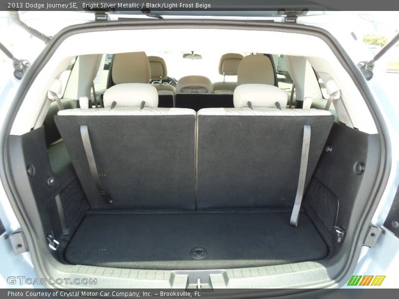 Bright Silver Metallic / Black/Light Frost Beige 2013 Dodge Journey SE