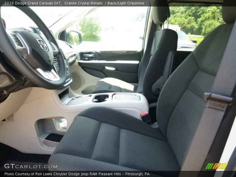 Granite Crystal Metallic / Black/Light Graystone 2016 Dodge Grand Caravan SXT