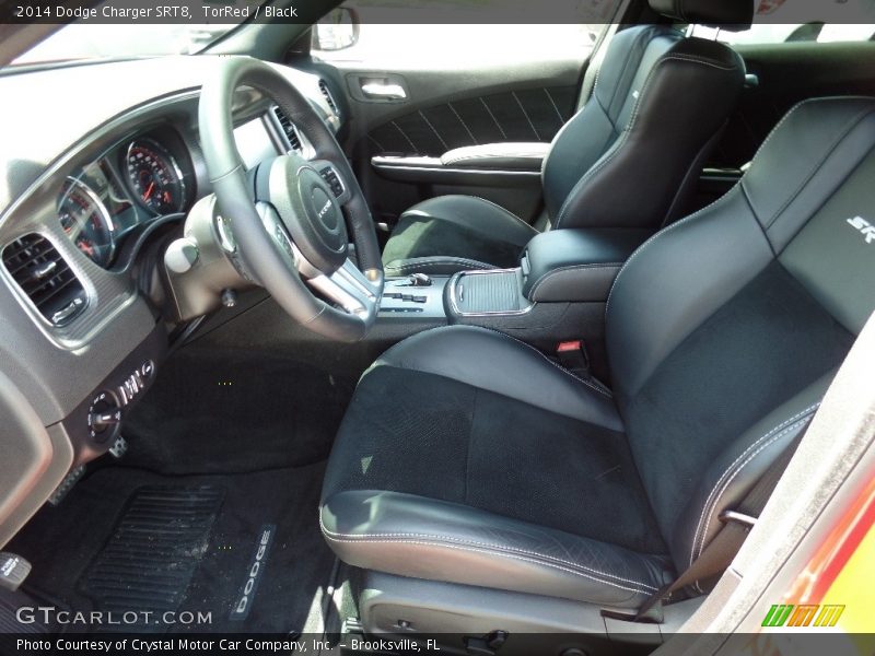 TorRed / Black 2014 Dodge Charger SRT8
