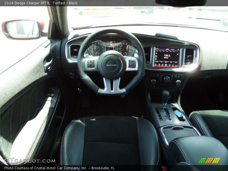 TorRed / Black 2014 Dodge Charger SRT8