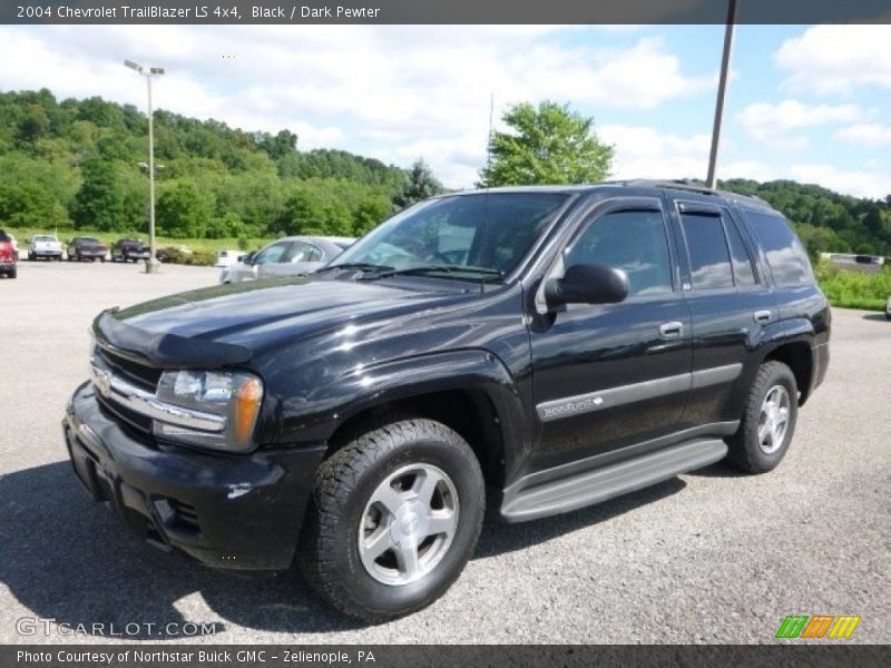 Black / Dark Pewter 2004 Chevrolet TrailBlazer LS 4x4