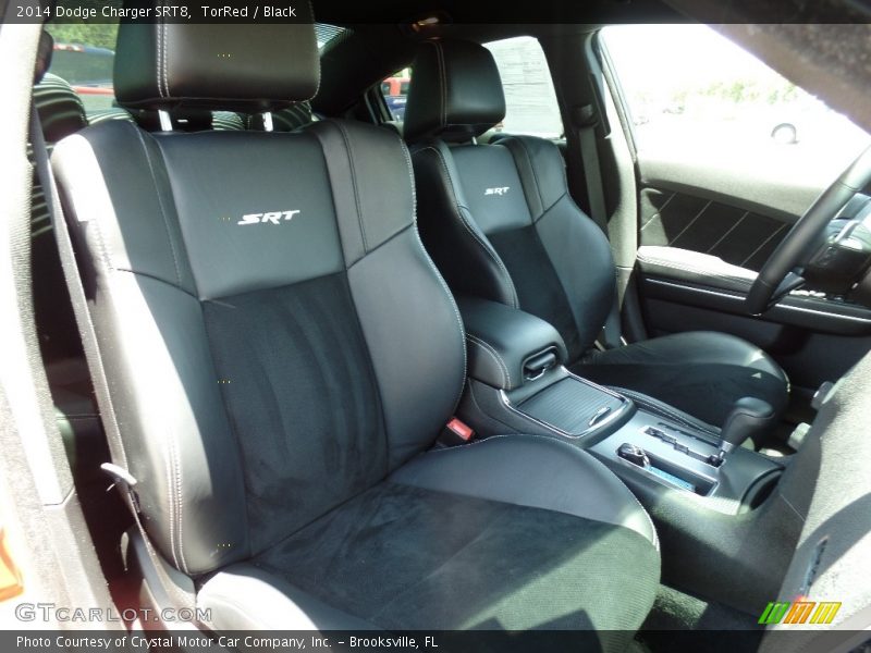 TorRed / Black 2014 Dodge Charger SRT8