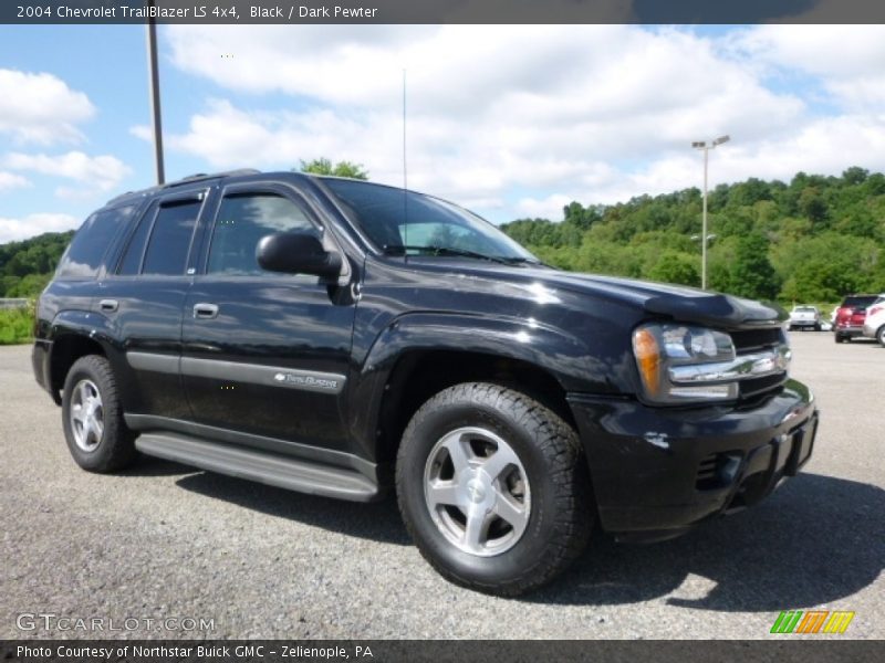 Black / Dark Pewter 2004 Chevrolet TrailBlazer LS 4x4