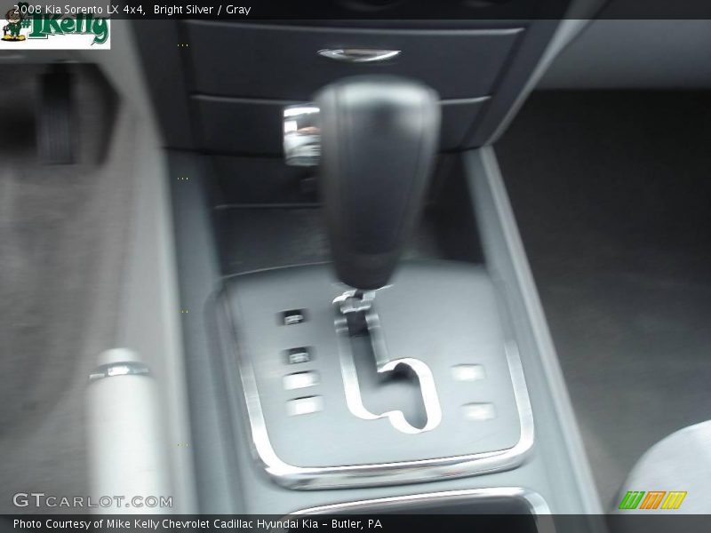 Bright Silver / Gray 2008 Kia Sorento LX 4x4