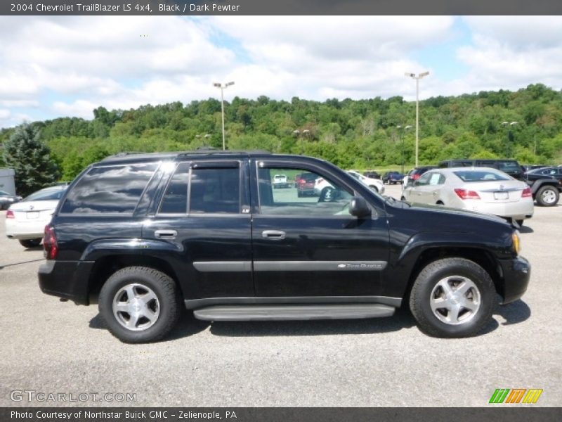 Black / Dark Pewter 2004 Chevrolet TrailBlazer LS 4x4