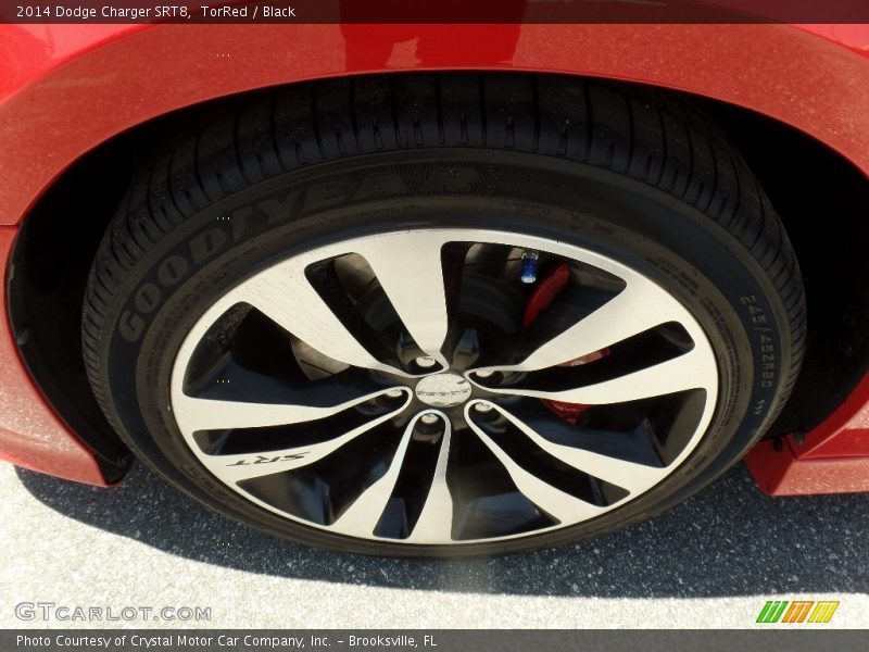 TorRed / Black 2014 Dodge Charger SRT8