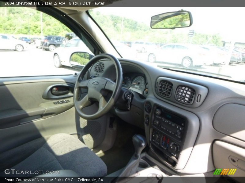 Black / Dark Pewter 2004 Chevrolet TrailBlazer LS 4x4