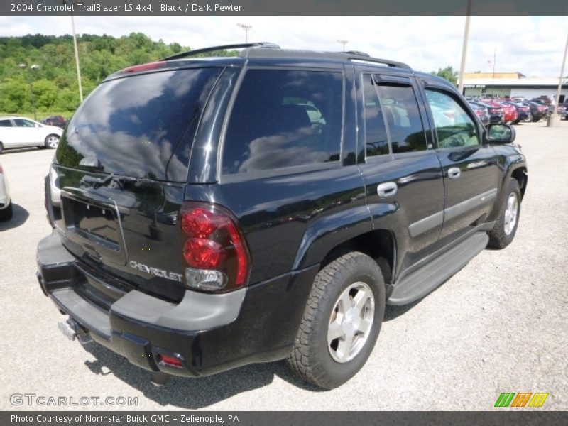 Black / Dark Pewter 2004 Chevrolet TrailBlazer LS 4x4