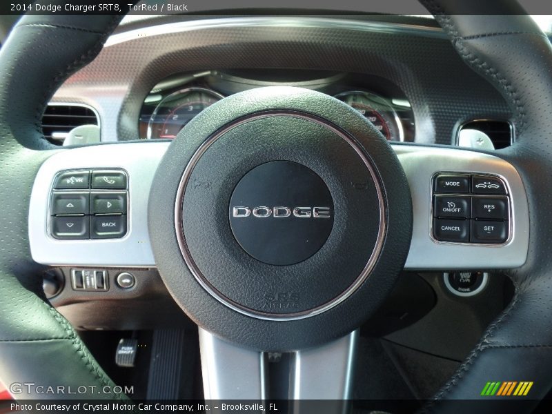 TorRed / Black 2014 Dodge Charger SRT8