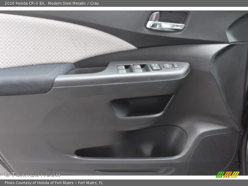 Modern Steel Metallic / Gray 2016 Honda CR-V EX