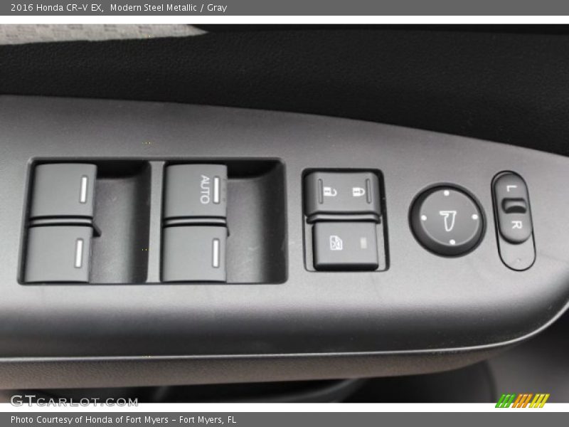 Modern Steel Metallic / Gray 2016 Honda CR-V EX