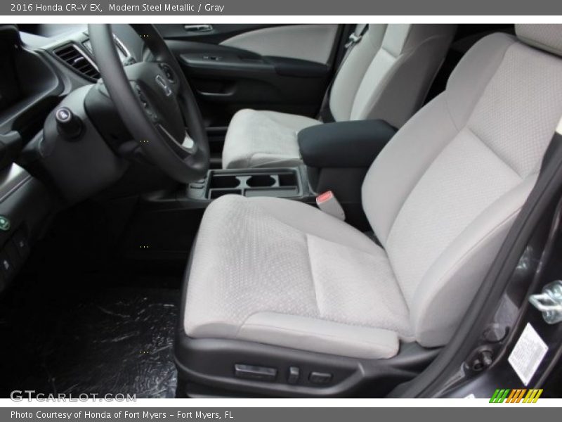 Modern Steel Metallic / Gray 2016 Honda CR-V EX