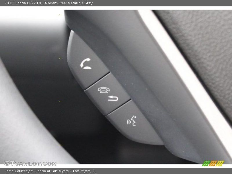 Modern Steel Metallic / Gray 2016 Honda CR-V EX