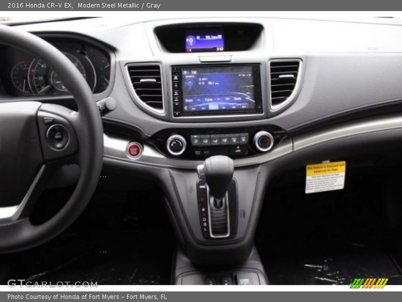 Modern Steel Metallic / Gray 2016 Honda CR-V EX