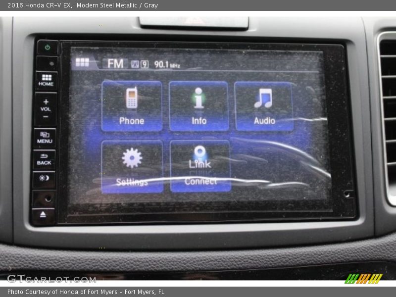 Modern Steel Metallic / Gray 2016 Honda CR-V EX