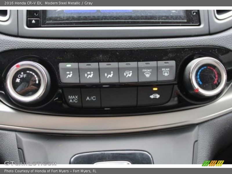 Modern Steel Metallic / Gray 2016 Honda CR-V EX