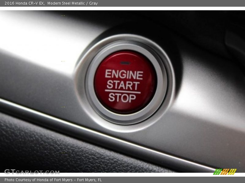Modern Steel Metallic / Gray 2016 Honda CR-V EX