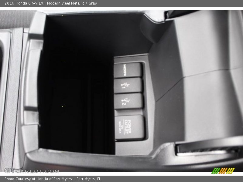 Modern Steel Metallic / Gray 2016 Honda CR-V EX