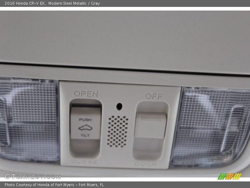 Modern Steel Metallic / Gray 2016 Honda CR-V EX