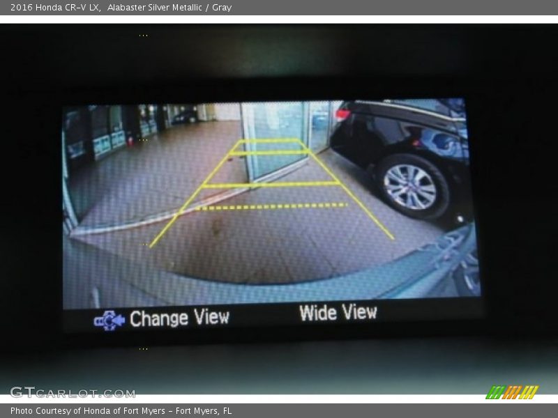 Alabaster Silver Metallic / Gray 2016 Honda CR-V LX