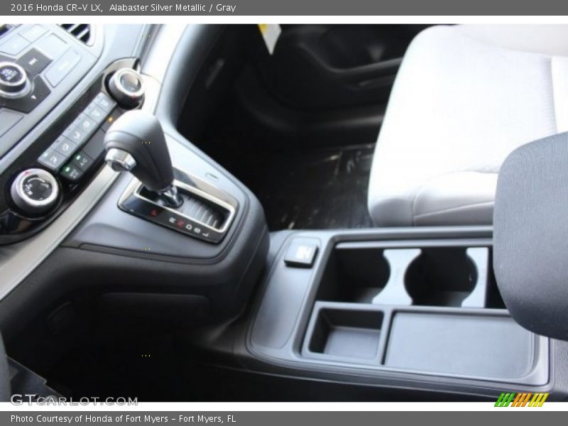Alabaster Silver Metallic / Gray 2016 Honda CR-V LX