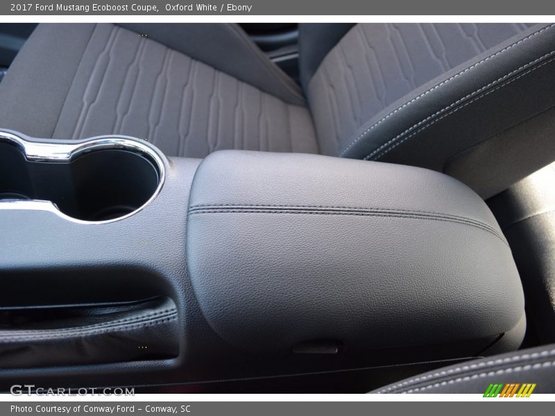 Oxford White / Ebony 2017 Ford Mustang Ecoboost Coupe